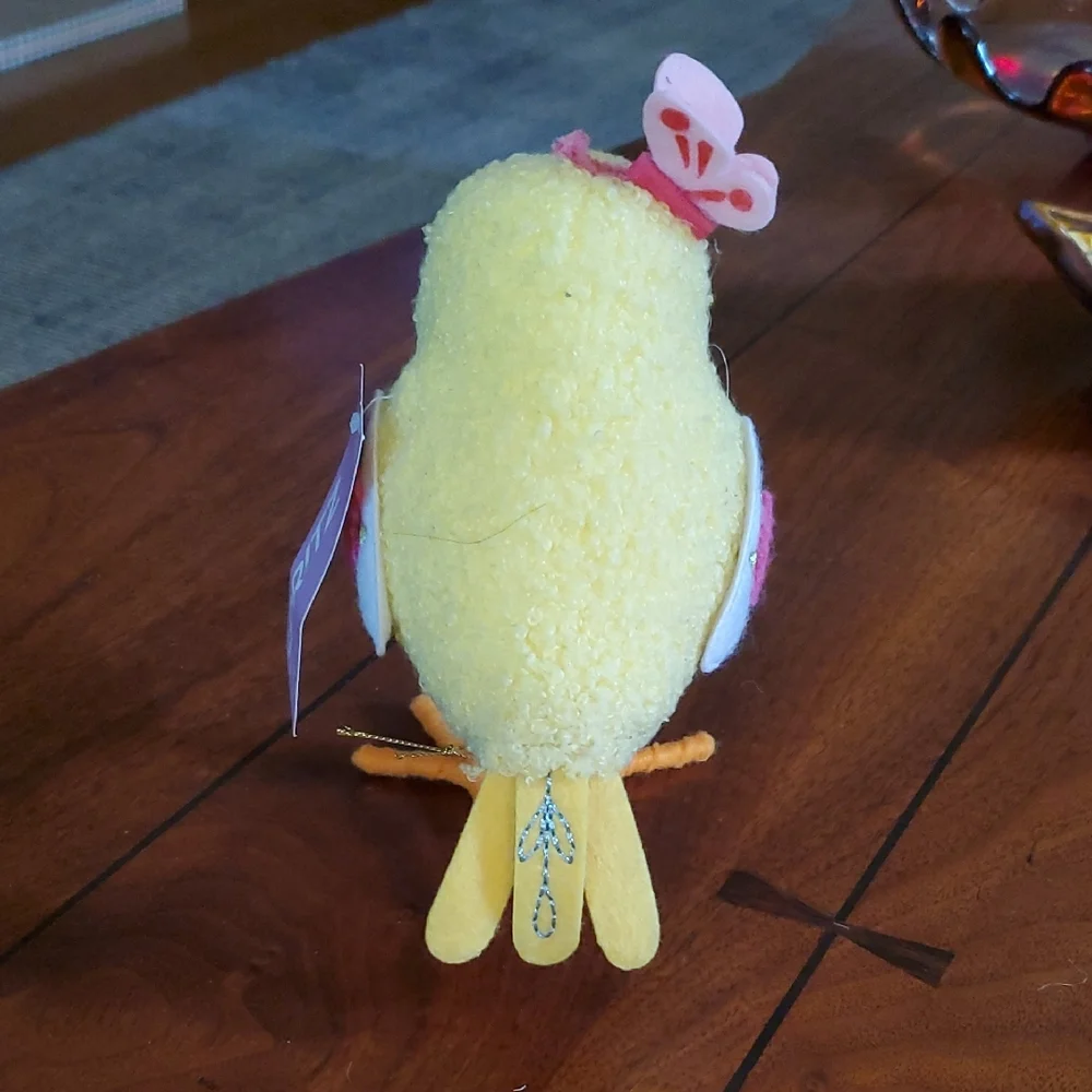 Featherly Friends Hue Easter Fabric Felt Bird
